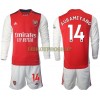 Original Trikotsatz Arsenal Aubameyang 14 Heimtrikot 2021-22 Langarm Für Kinder